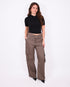 foldover checkered cargo pants