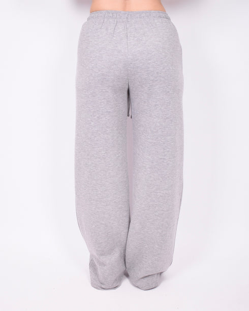 Wide leg jogger light grey