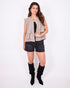Checkered Bomber gilet