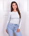 Long sleeve top mint