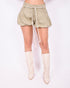 Balloon short sage green