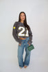 Priority ‘21’ longsleeve grey/yellow