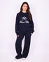 Tennis club knit set navy