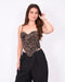 Camo corset top