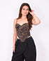 Camo corset top