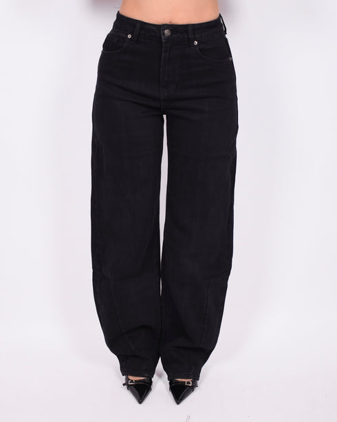 Tall balloon stretch jeans black