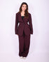 Yasmin blazer Bordeaux