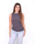 Eline snatch top dark grey
