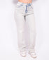 light vintage washed stretch jeans