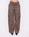 foldover checkered cargo pants