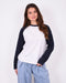 baseball longsleeve grey/navy