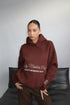 priority members hoodie brown