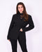strass snatch blazer black