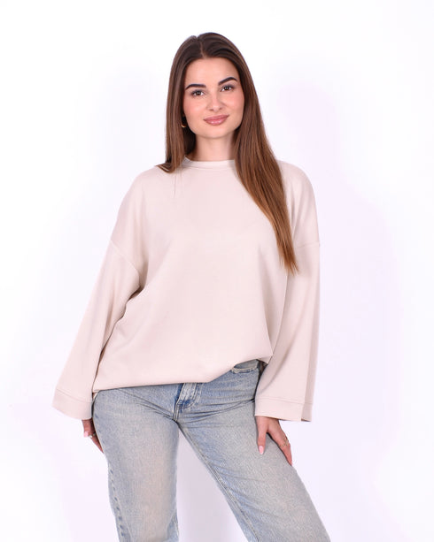 Oversized t-shirt creme