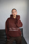 priority members hoodie brown