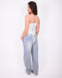 carpenter balloon stretch jeans blue