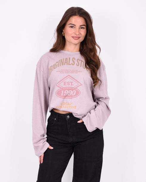 studio longsleeve grey