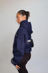 priority work from home hoodie navy