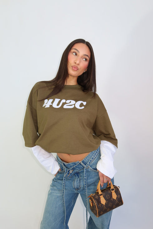 4u2c longsleeve khaki