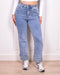 petit folded stretch jeans blue