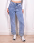 petit folded stretch jeans blue