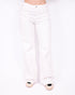 tall wide leg stretch jeans white