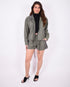 Polkadot set army green
