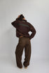 priority work from home windjacket brown