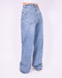 baggy tall stretch jeans blue