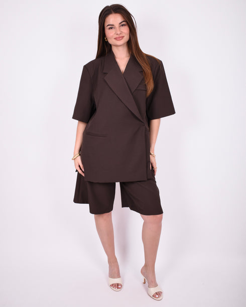 pantalon jort brown