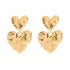 Two hearts earrings