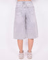 Stretch jort grey