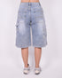 carpenter stretch jort blue
