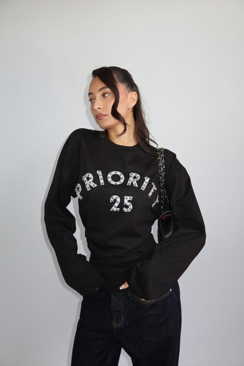 Priority 25 snatch longsleeve black