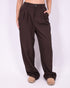 tall stretch pantalon brown