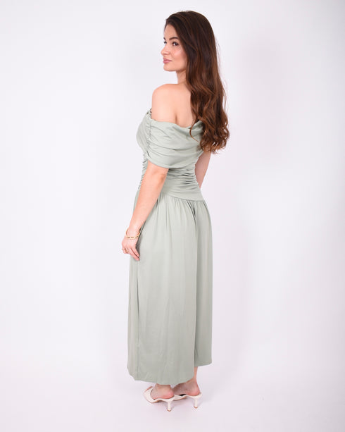 maya dress green