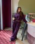 lounge set burgundy