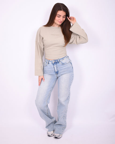 redefined snatch long sleeve matcha