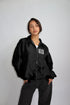 Priority monogram windjacket black