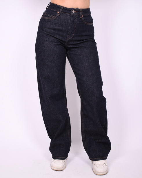Balloon stretch jeans dark blue