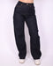 Balloon stretch jeans dark blue