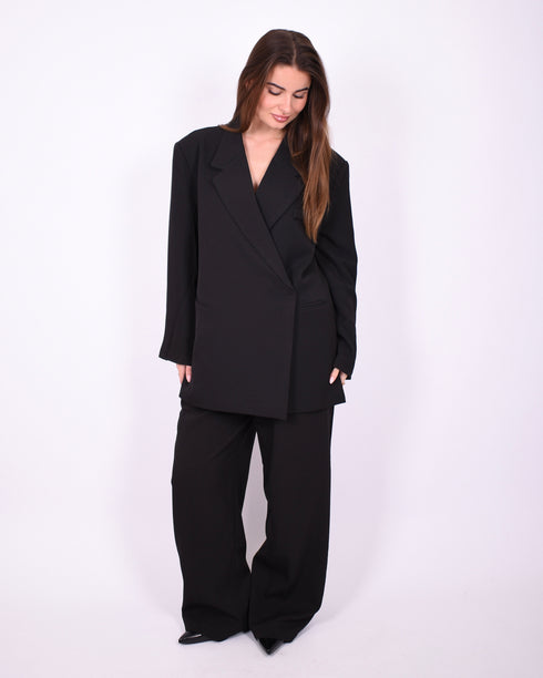 Bibi boxy blazer black