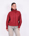Checkered windjacket red