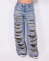 ripped camo jeans