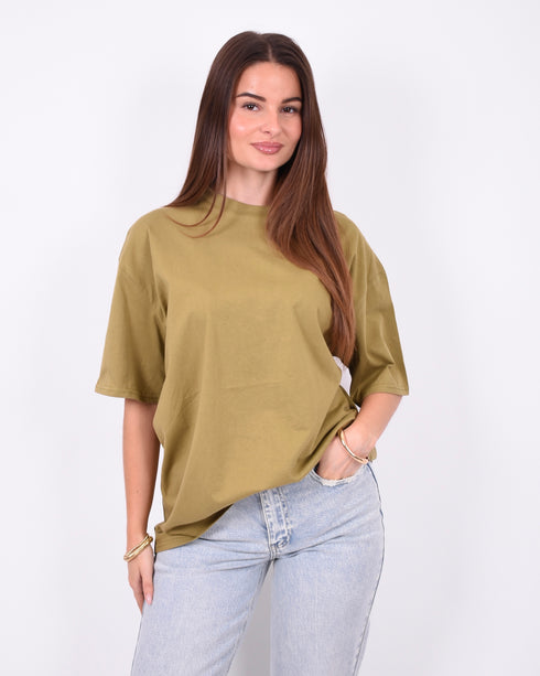 basic tee green