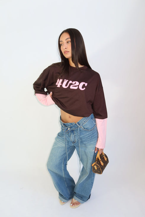 4u2c longsleeve choco