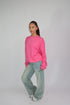 priority blanc longsleeve hot pink