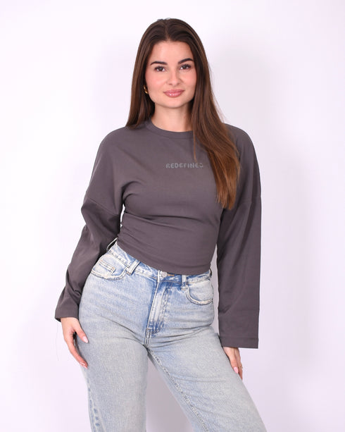 Redefined snatch long sleeve grey