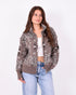 Paisley knit vest beige