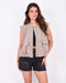 Checkered Bomber gilet